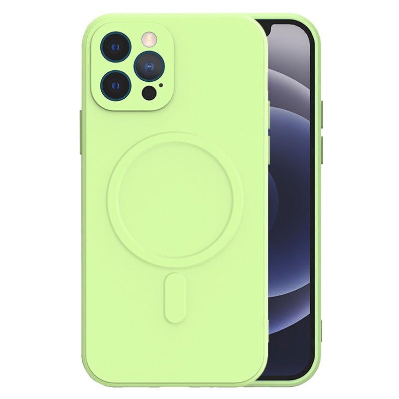 Pokrowiec Tel Protect MagSilicone Case zielony Apple iPhone 13 Mini