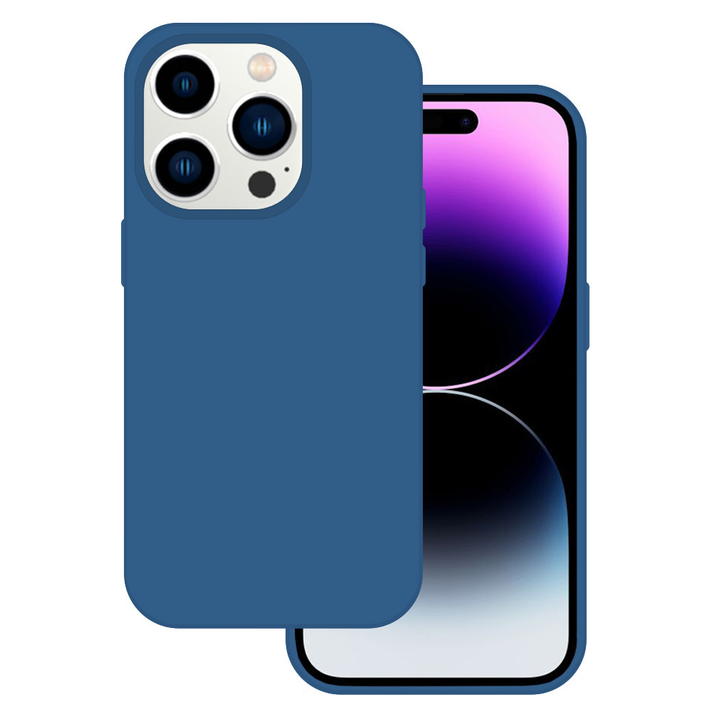 Pokrowiec Tel Protect Silicone Premium granatowy Apple iPhone 11