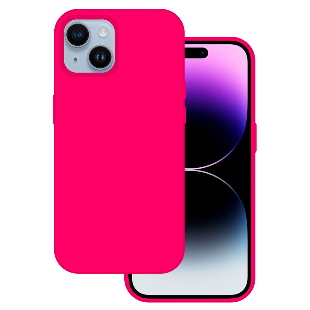 Pokrowiec Tel Protect Silicone Premium rowy Apple iPhone 15 Plus