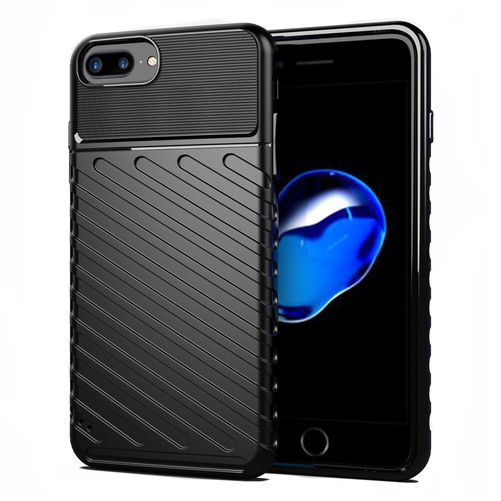 Pokrowiec Thunder Case czarny Apple iPhone 7 Plus