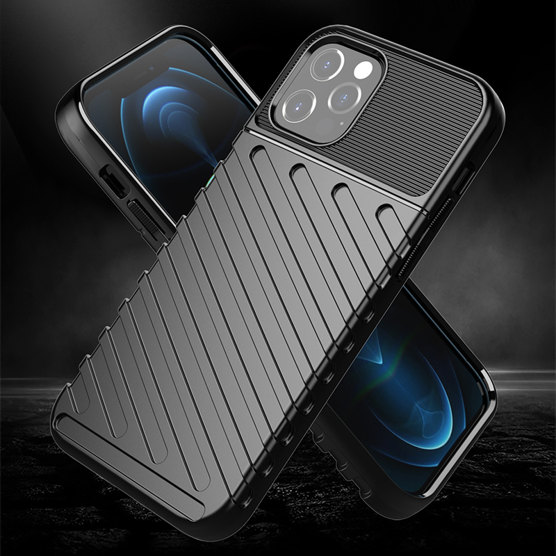 Pokrowiec Thunder Case czarny Motorola Moto G42 / 4