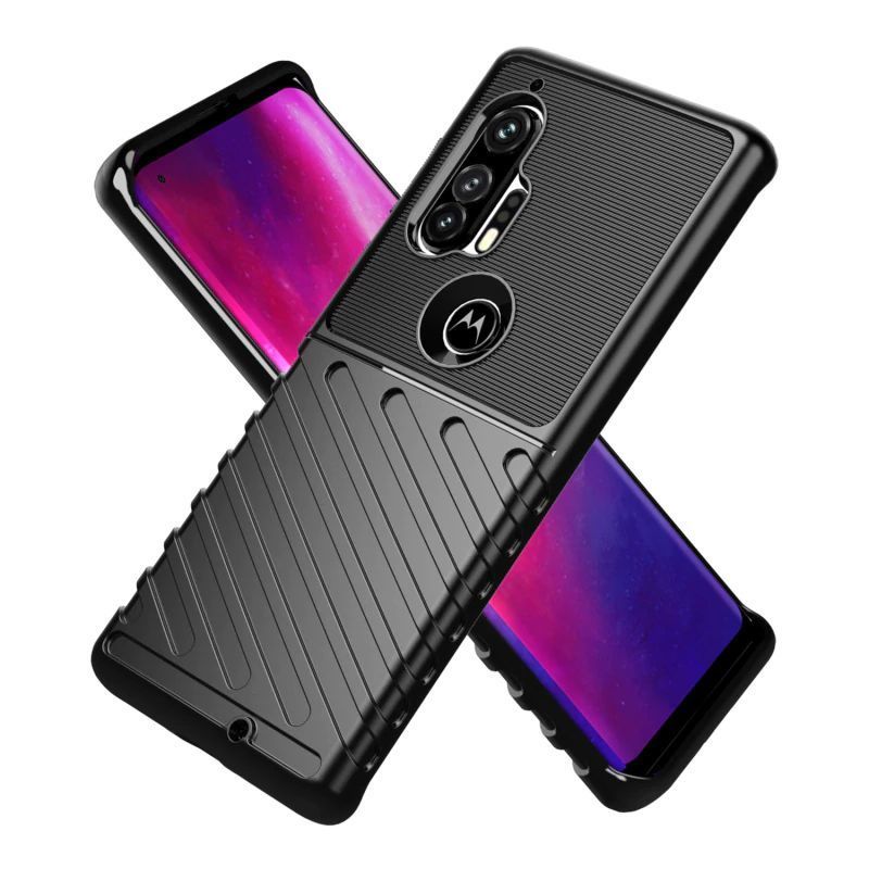 Pokrowiec Thunder Case czarny Motorola Moto G42 / 9