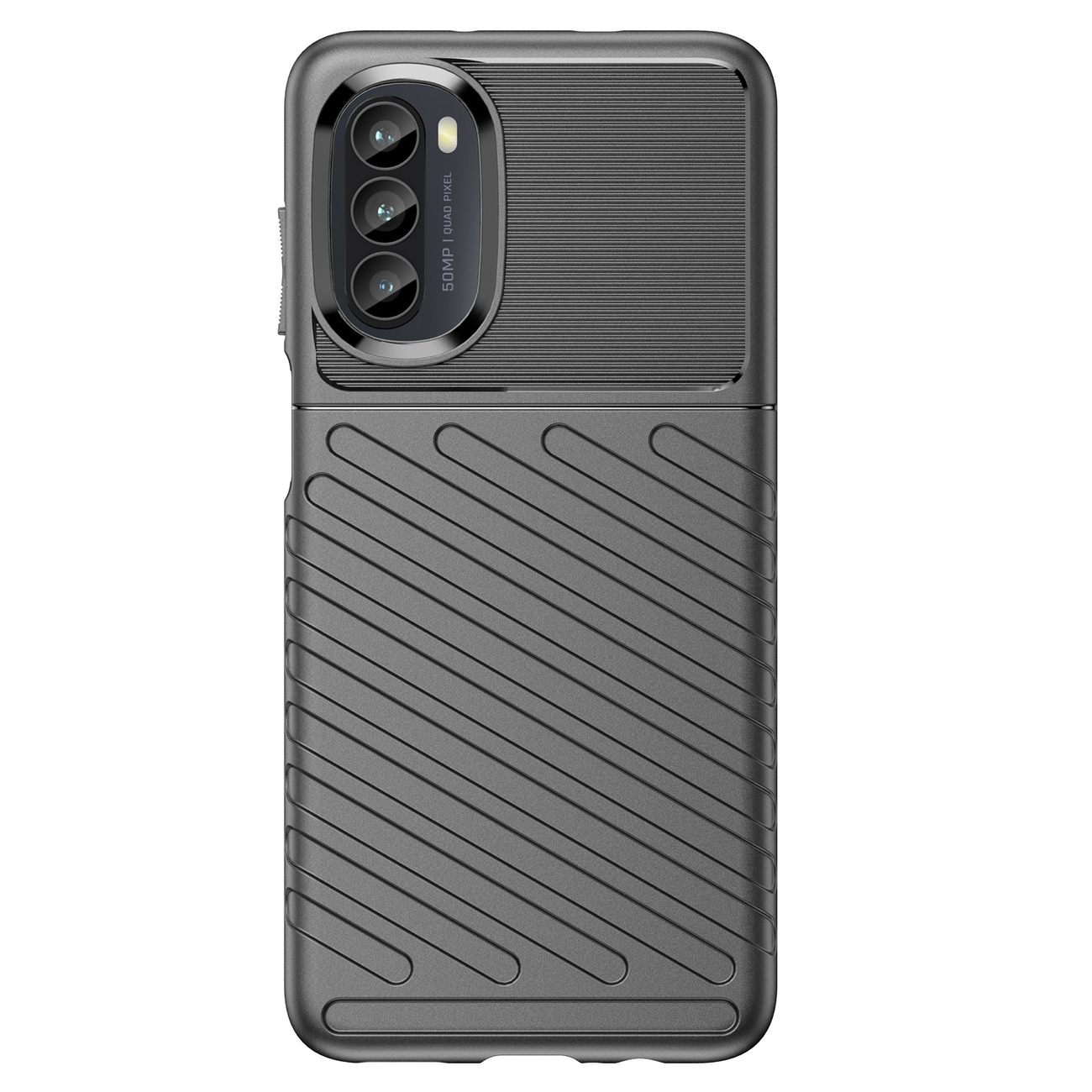 Pokrowiec Thunder Case czarny Motorola Moto G82 5G / 3