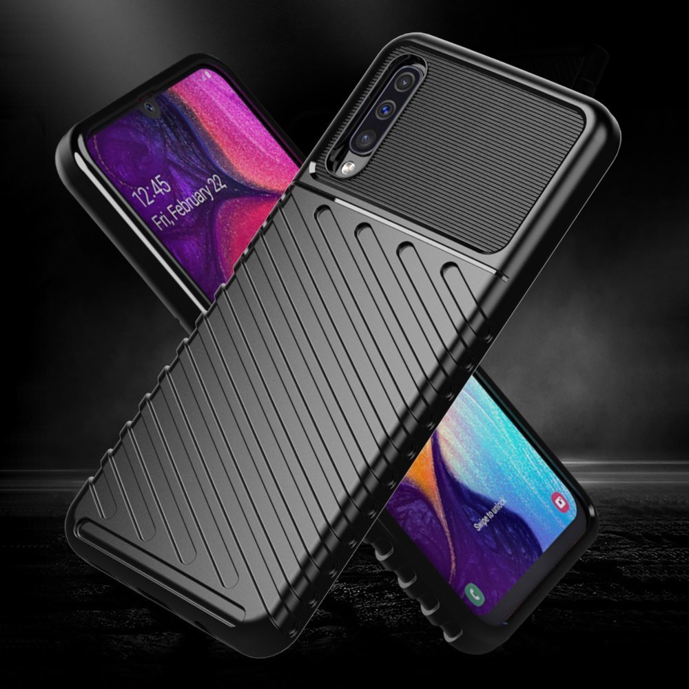 Pokrowiec Thunder Case czarny Samsung Galaxy A30s / 2