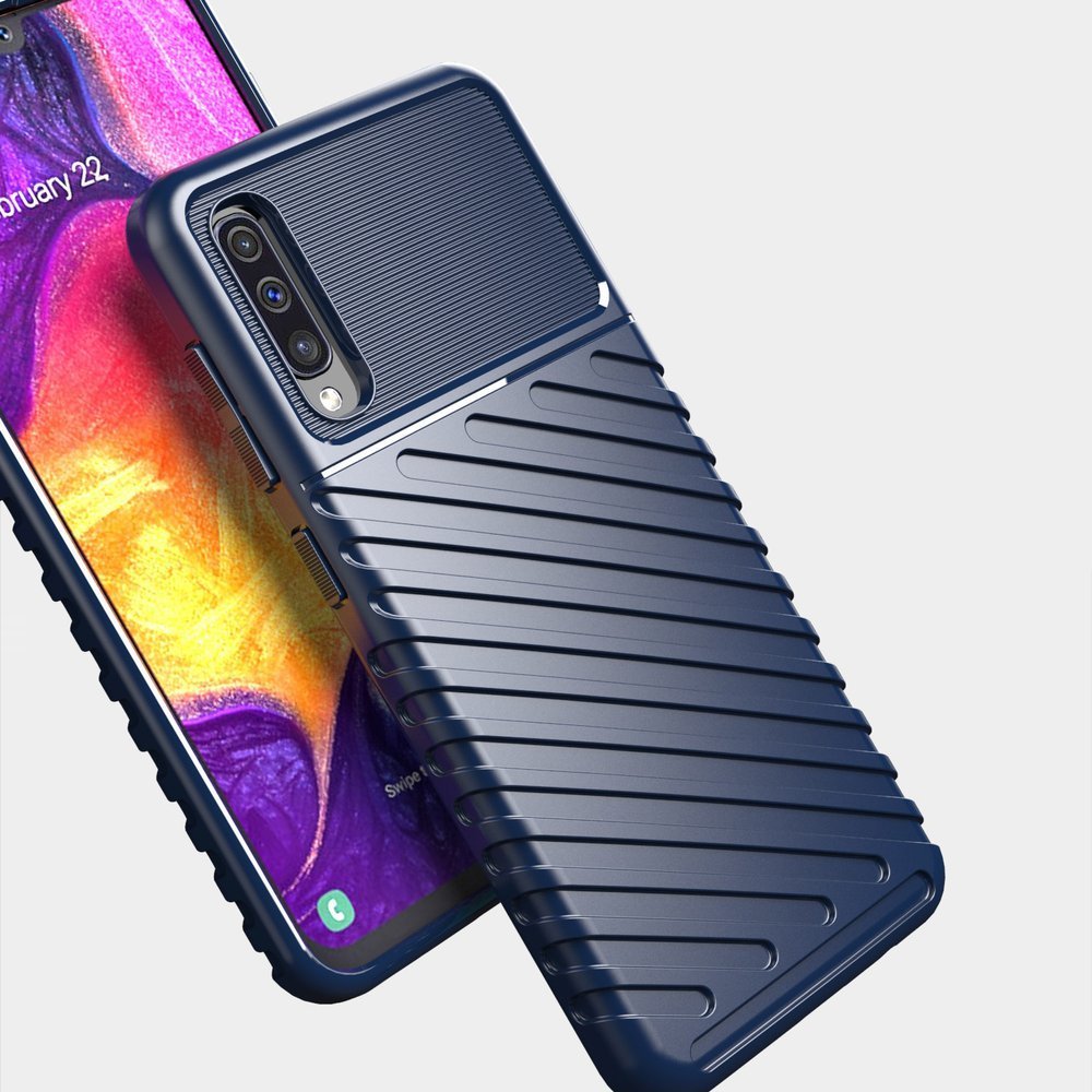 Pokrowiec Thunder Case czarny Samsung Galaxy A30s / 8