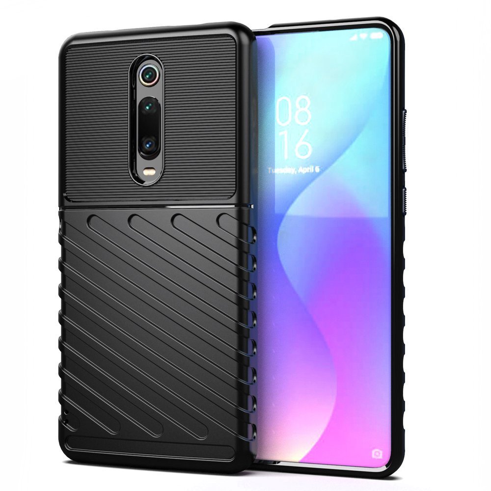 Pokrowiec Thunder Case czarny Xiaomi Mi 9T Pro