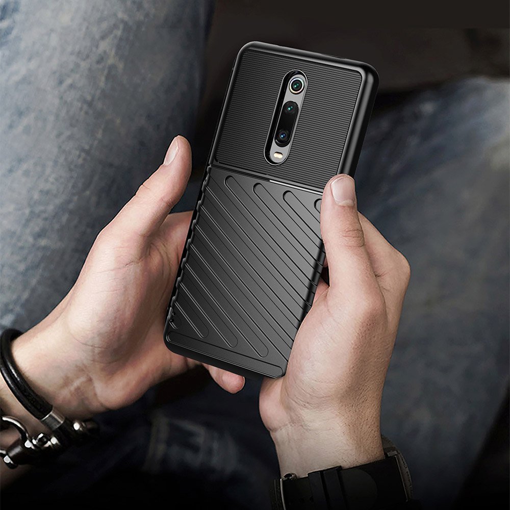 Pokrowiec Thunder Case czarny Xiaomi Mi 9T Pro / 9