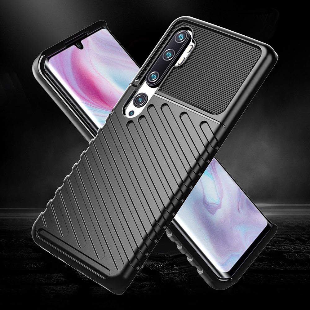 Pokrowiec Thunder Case czarny Xiaomi Mi CC9 Pro / 2