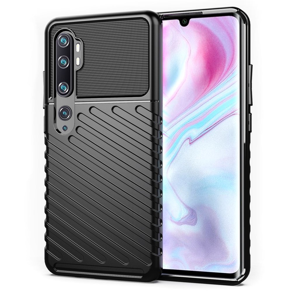 Pokrowiec Thunder Case czarny Xiaomi Mi Note 10