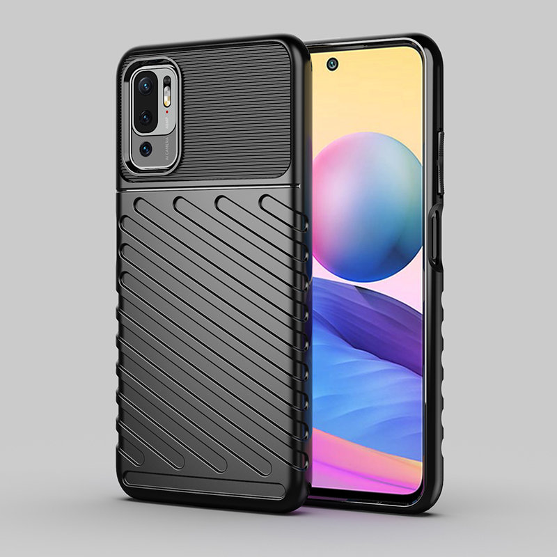 Pokrowiec Thunder Case czarny Xiaomi POCO M3 Pro / 12