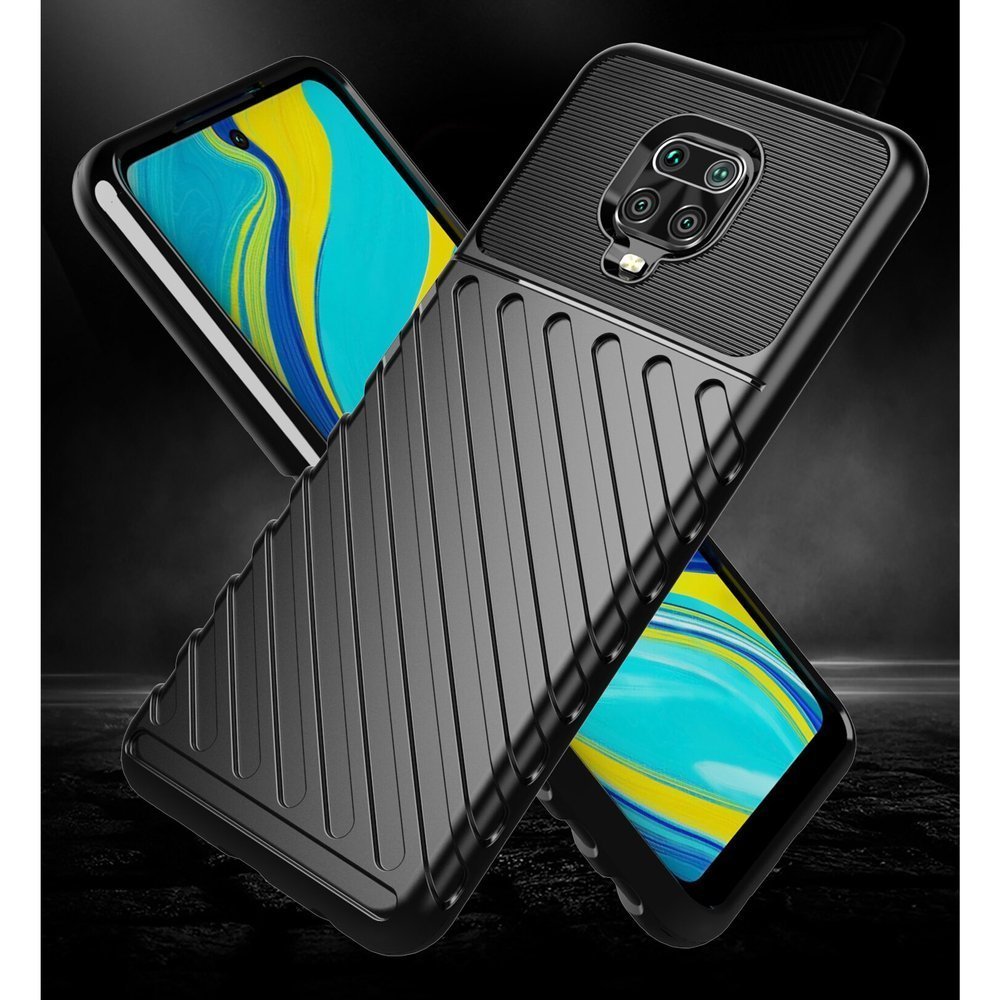 Pokrowiec Thunder Case czarny Xiaomi Redmi 9C / 2