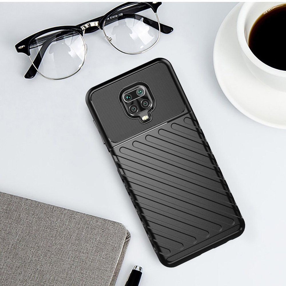 Pokrowiec Thunder Case czarny Xiaomi Redmi 9C / 3