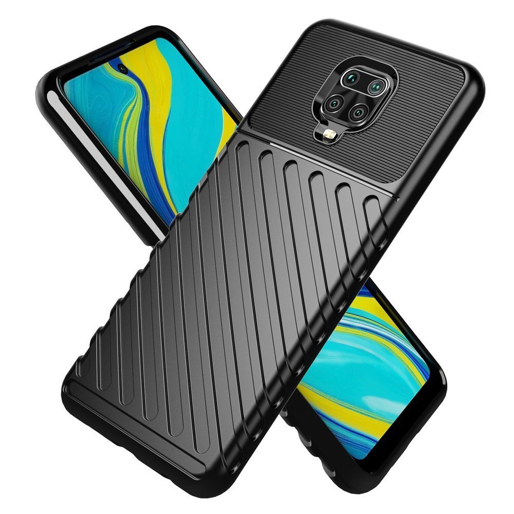 Pokrowiec Thunder Case czarny Xiaomi Redmi 9C / 4