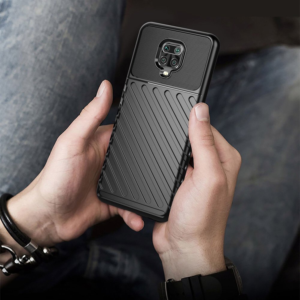 Pokrowiec Thunder Case czarny Xiaomi Redmi 9C / 7