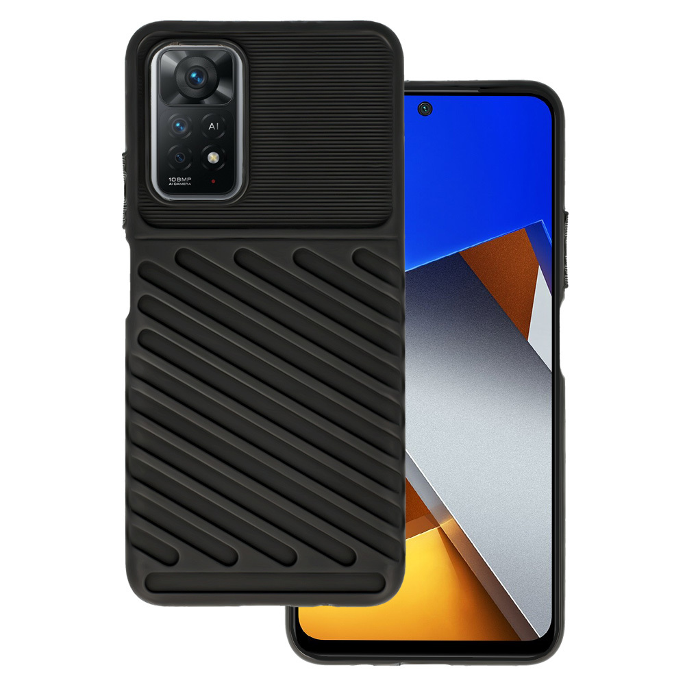 Pokrowiec Thunder Case czarny Xiaomi Redmi Note 11 5G