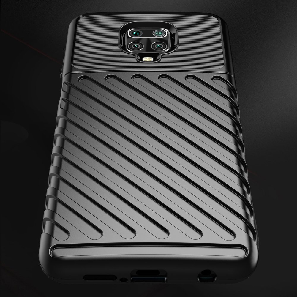 Pokrowiec Thunder Case czarny Xiaomi Redmi Note 9S / 8