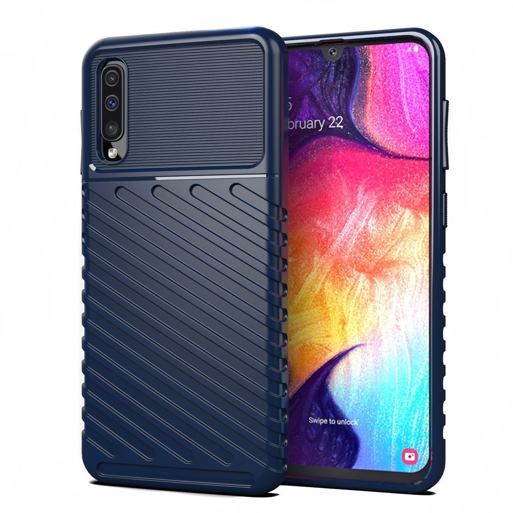 Pokrowiec Thunder Case niebieski Samsung Galaxy A50s