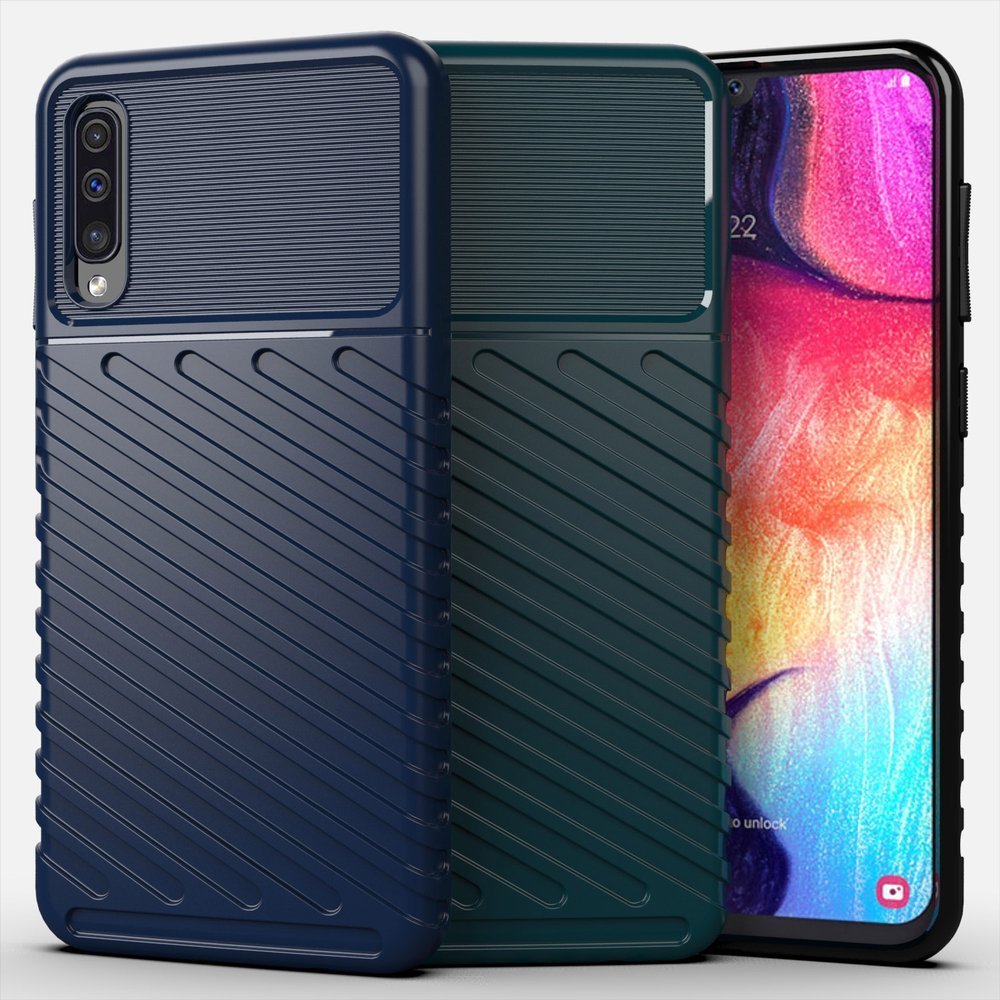 Pokrowiec Thunder Case niebieski Samsung Galaxy A50s / 12