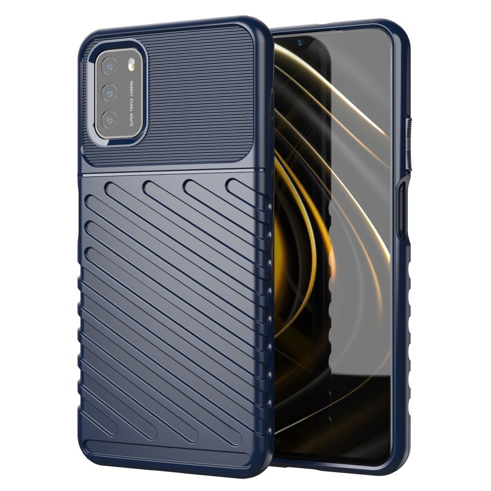 Pokrowiec Thunder Case niebieski Xiaomi POCO M3