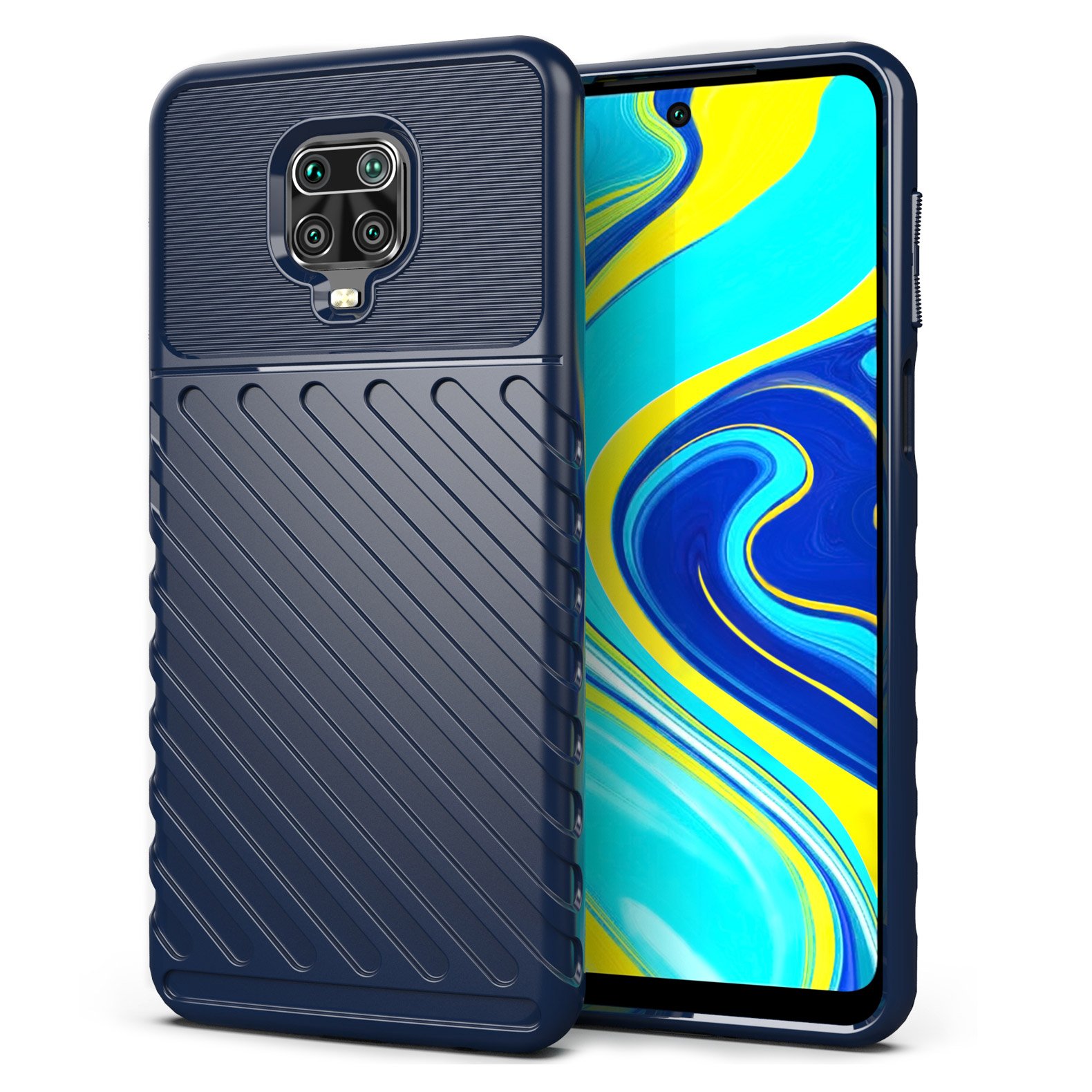 Pokrowiec Thunder Case niebieski Xiaomi Redmi Note 9S