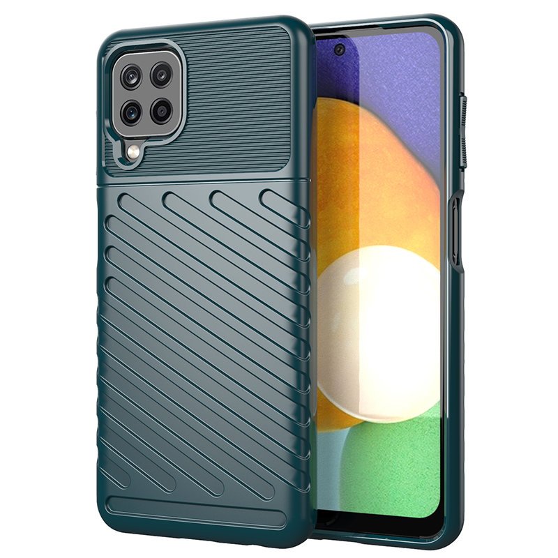 Pokrowiec Thunder Case zielony Samsung Galaxy M22