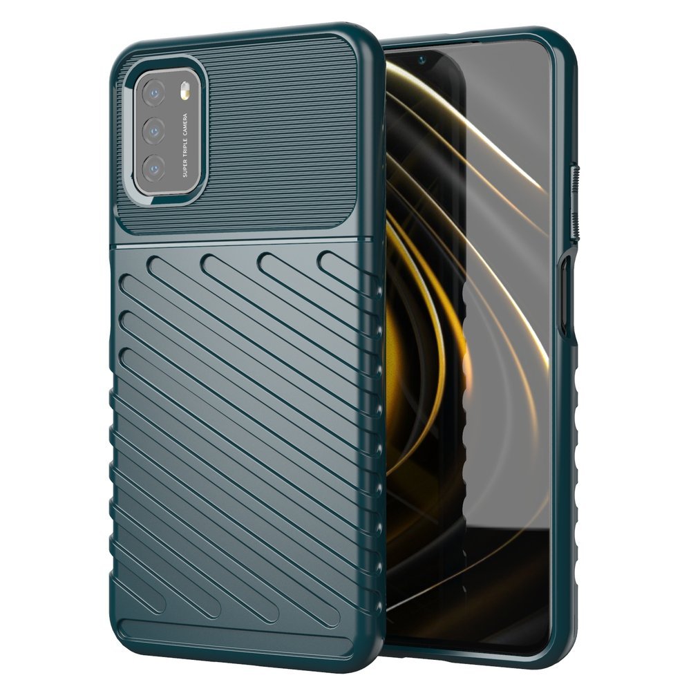 Pokrowiec Thunder Case zielony Xiaomi Redmi 9T