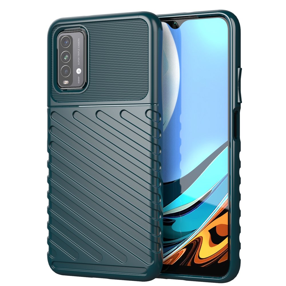 Pokrowiec Thunder Case zielony Xiaomi Redmi 9T