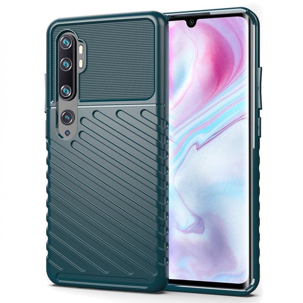 Pokrowiec Thunder Case zielony Xiaomi Mi Note 10