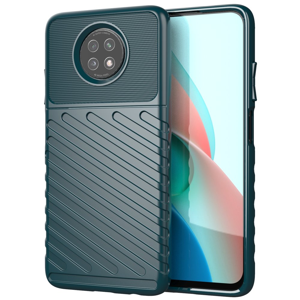 Pokrowiec Thunder Case zielony Xiaomi Redmi Note 9T 5G