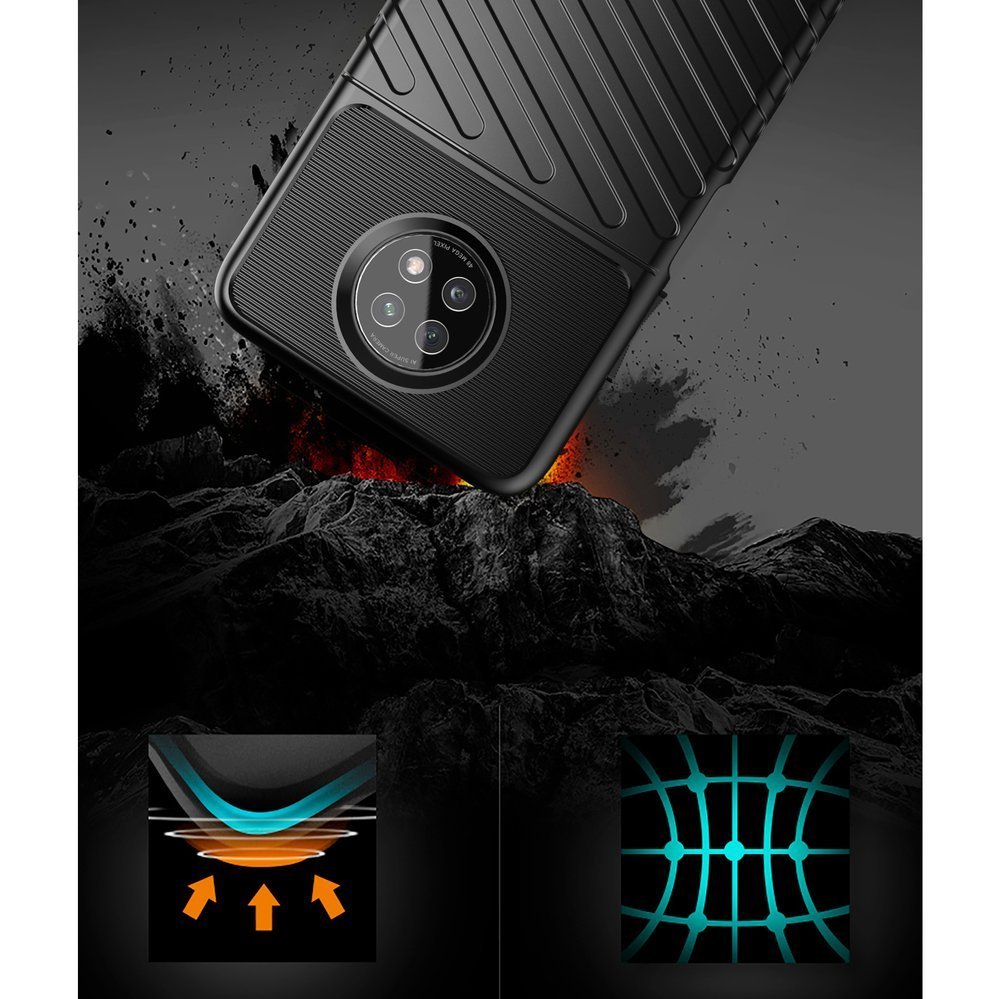 Pokrowiec Thunder Case zielony Xiaomi Redmi Note 9T 5G / 6