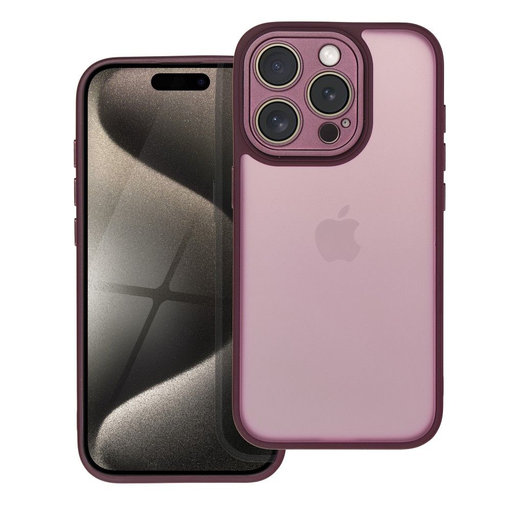 Pokrowiec Variete purpurowy Apple iPhone 16e / 2