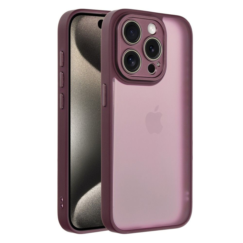 Pokrowiec Variete purpurowy Apple iPhone 16e / 3