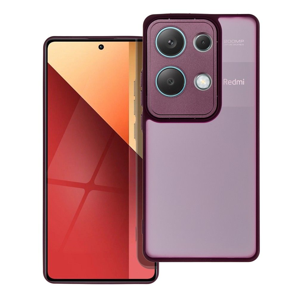 Pokrowiec Variete purpurowy Xiaomi Poco M6 Pro 4G