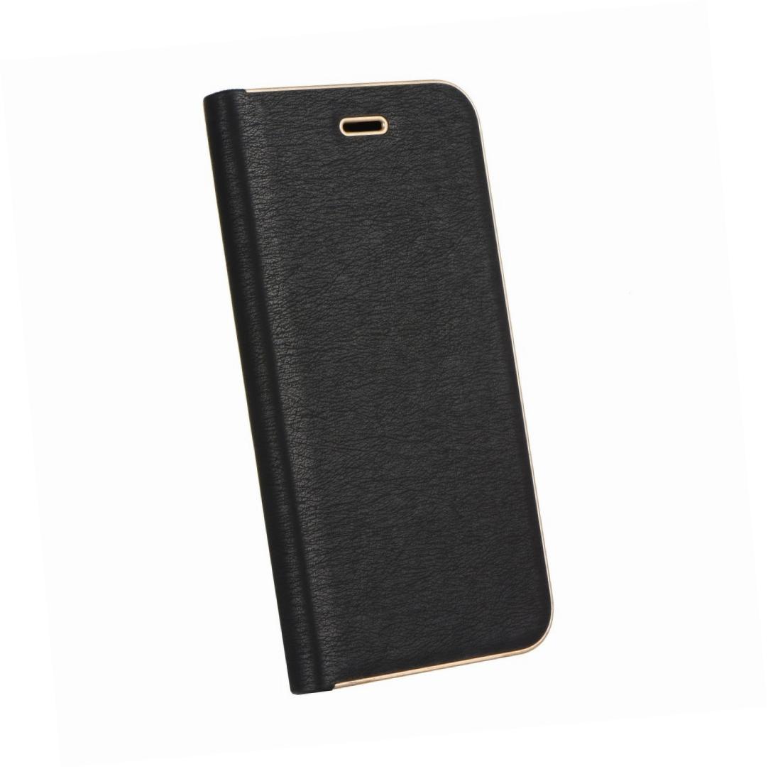 Etui zamykane z klapk i magnesem Vennus Book czarny Samsung Galaxy A42 5G