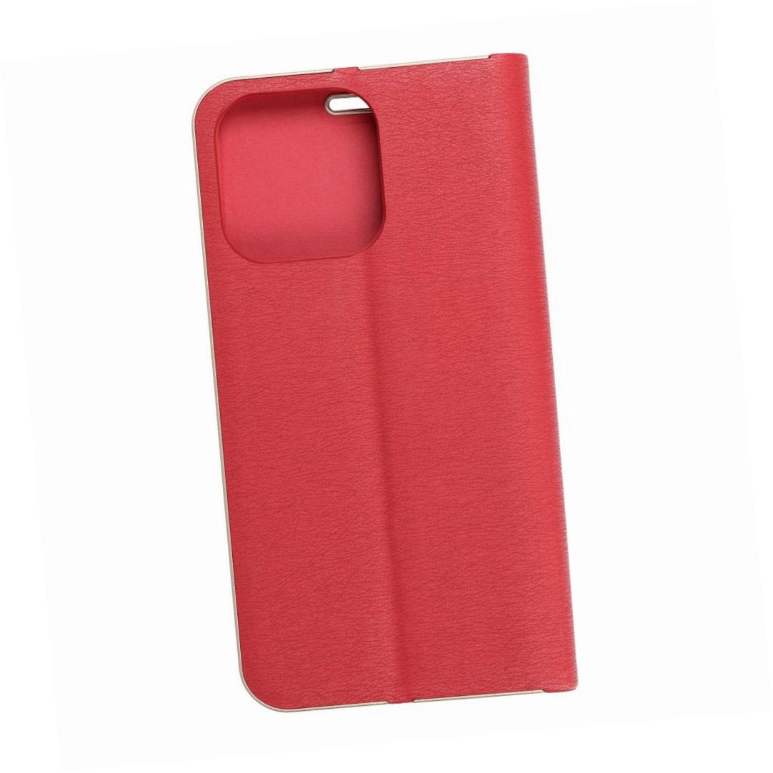 Etui zamykane z klapk i magnesem Vennus Book czerwony Apple iPhone 14 Pro