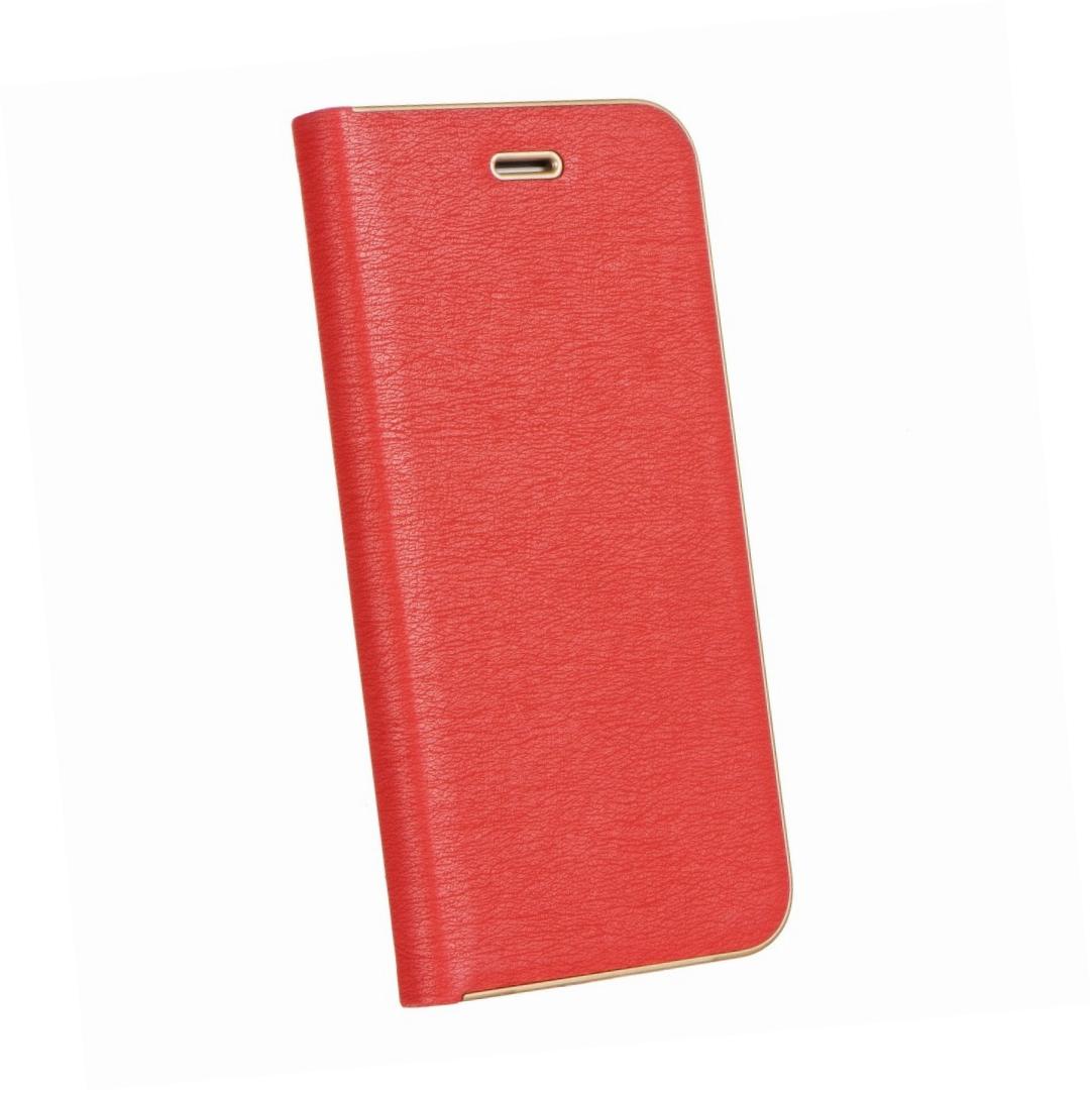 Etui zamykane z klapk i magnesem Vennus Book czerwony Samsung A52 4G