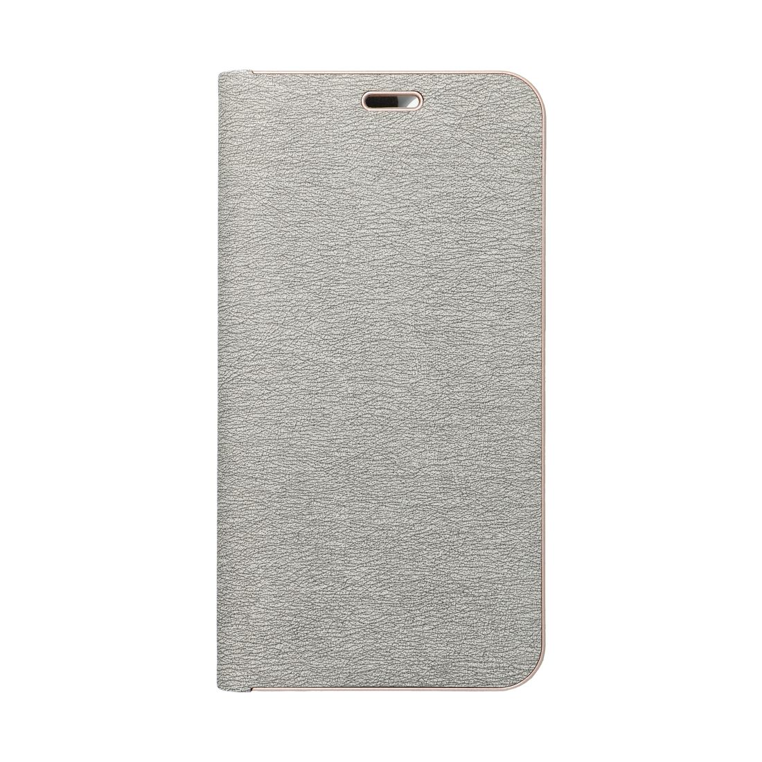 Etui zamykane z klapk i magnesem Vennus Book srebrny Xiaomi Redmi Note 11 / 3