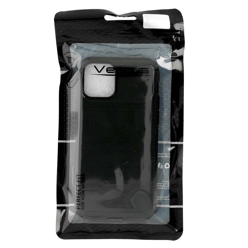 Pokrowiec Vennus Carbon Elite czarny Apple iPhone 13 Mini / 8