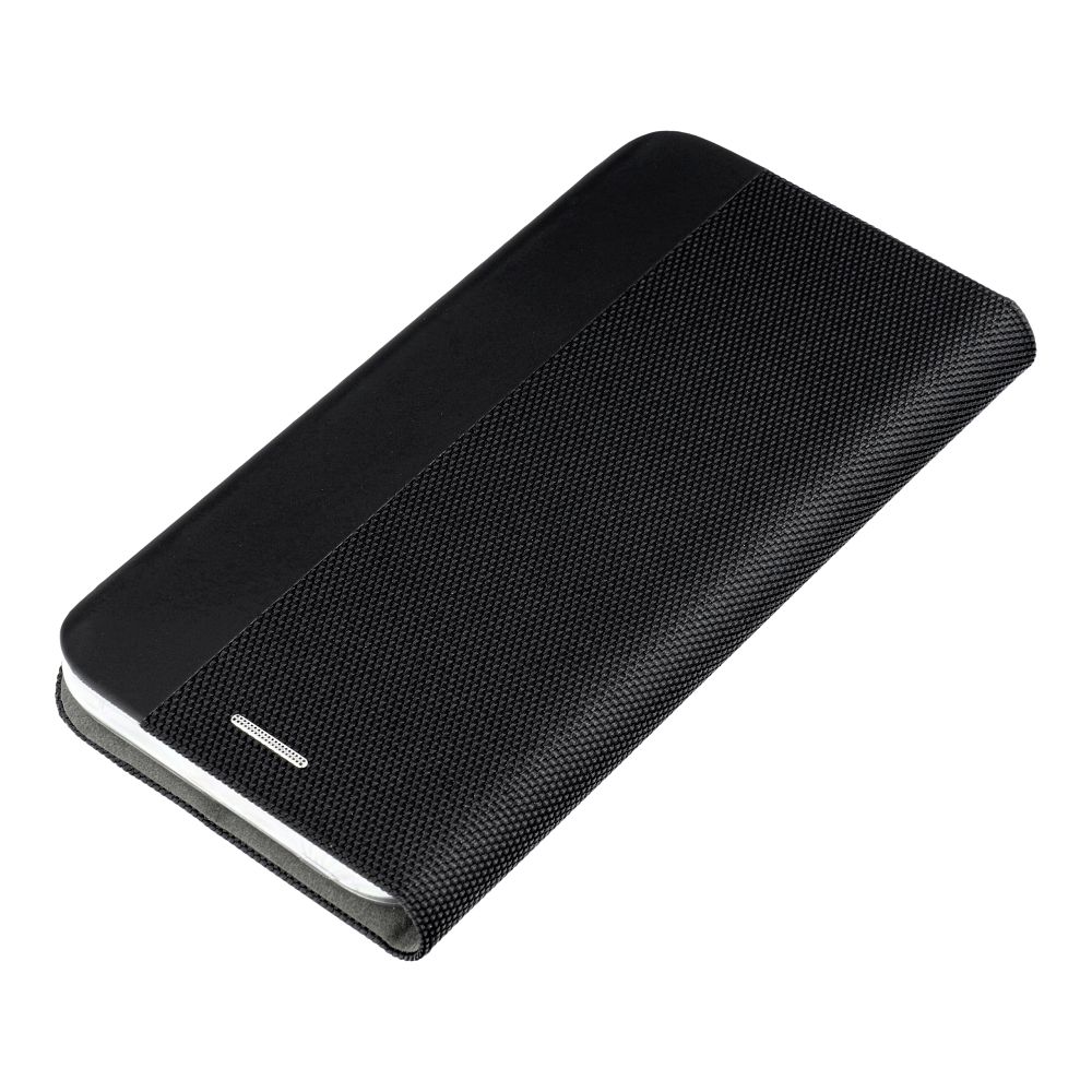 Etui zamykane z klapk i magnesem Vennus Sensitive Book czarny Samsung Galaxy A03 / 7