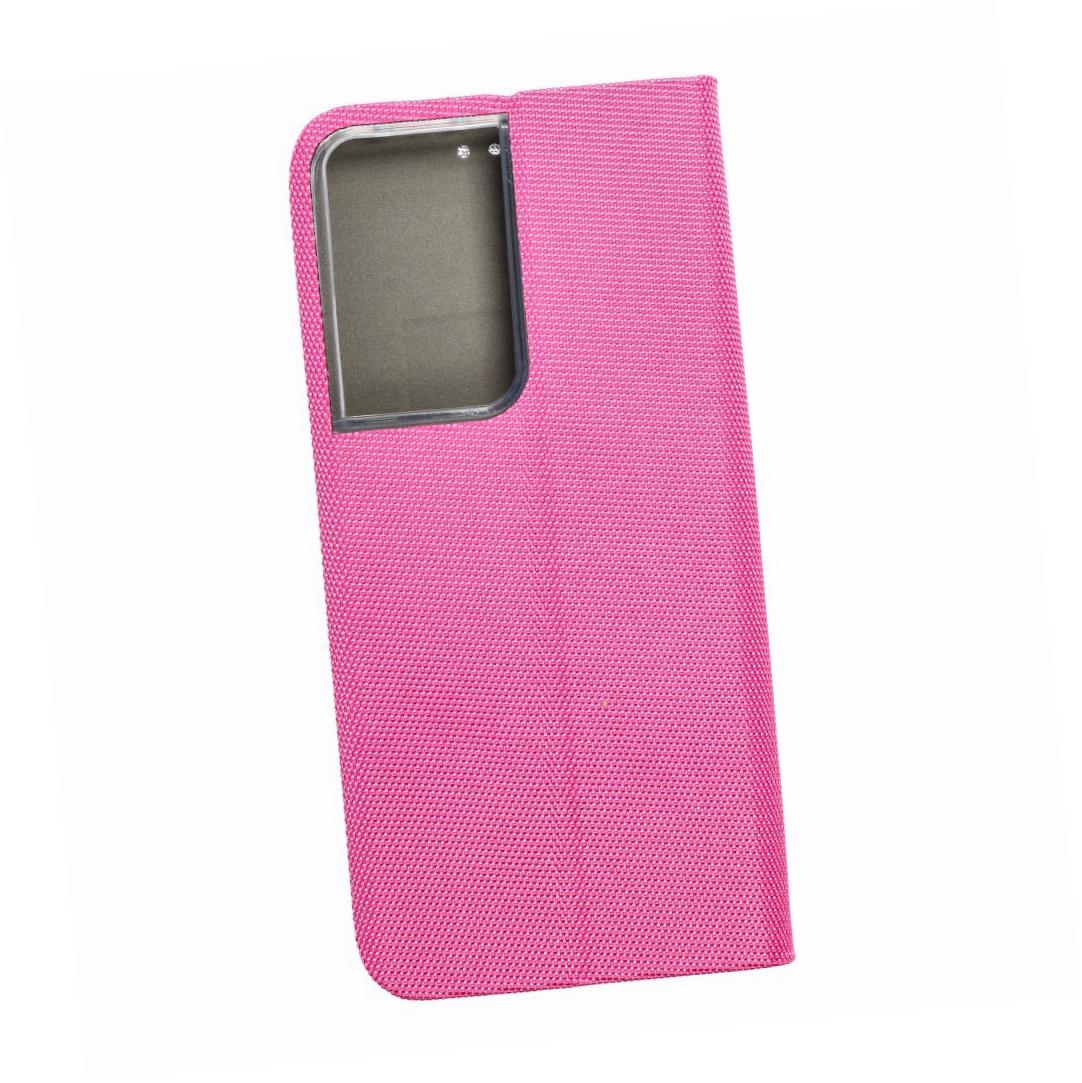 Etui zamykane z klapk i magnesem Vennus Sensitive Book rowy Samsung s21 Ultra