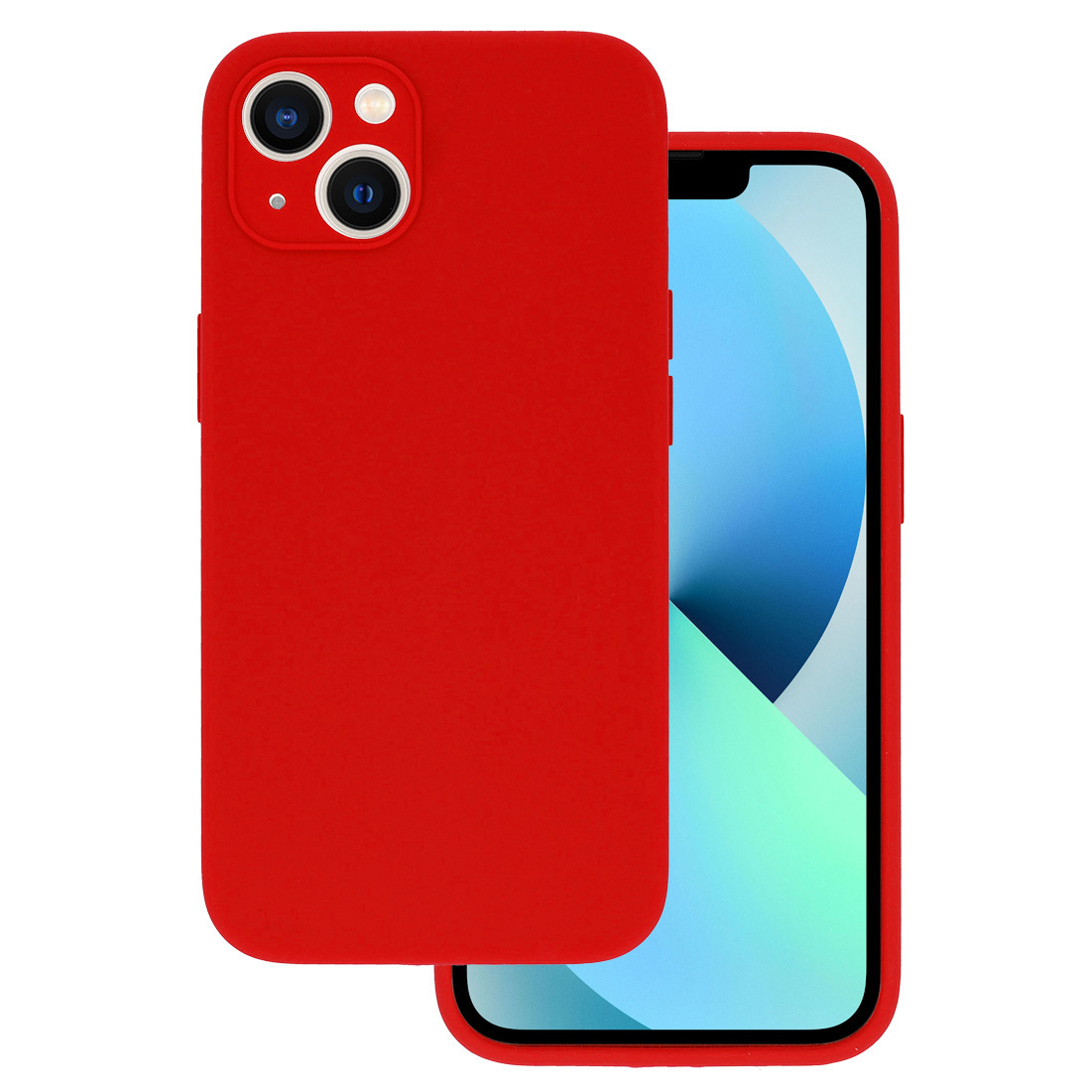 Pokrowiec Vennus Silicone Lite czerwony Xiaomi Redmi Note 10S