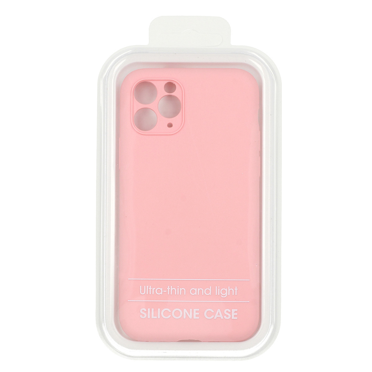 Pokrowiec Vennus Silicone Lite jasnorowy Apple iPhone 12 Pro / 4