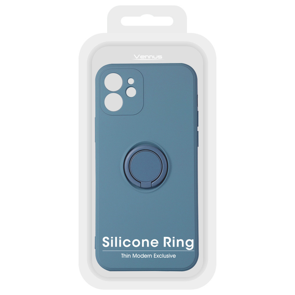 Pokrowiec Vennus Silicone Ring niebieski Samsung Galaxy A34 5G / 6