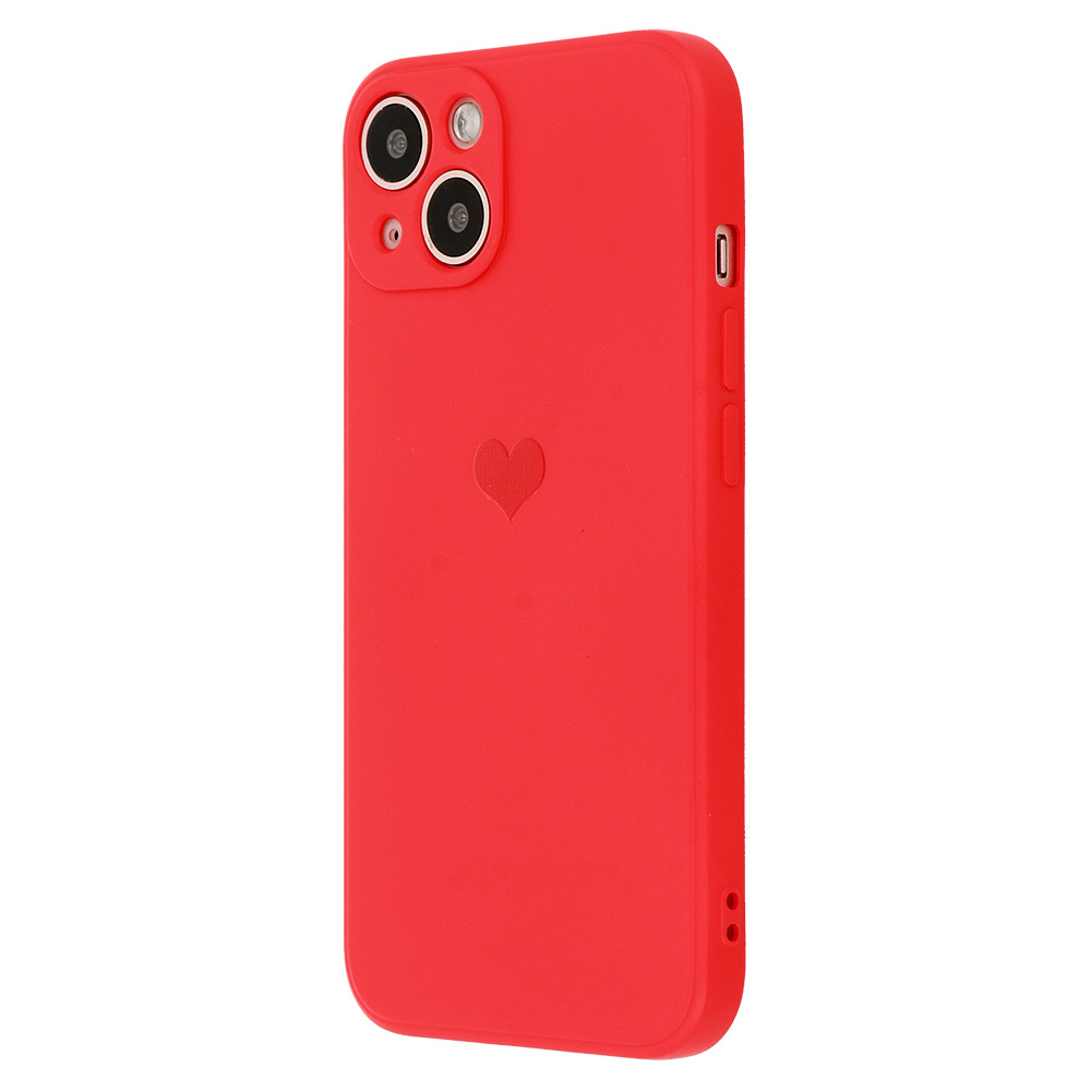 Pokrowiec Vennus Silicone Serce czerwony Apple iPhone X / 2