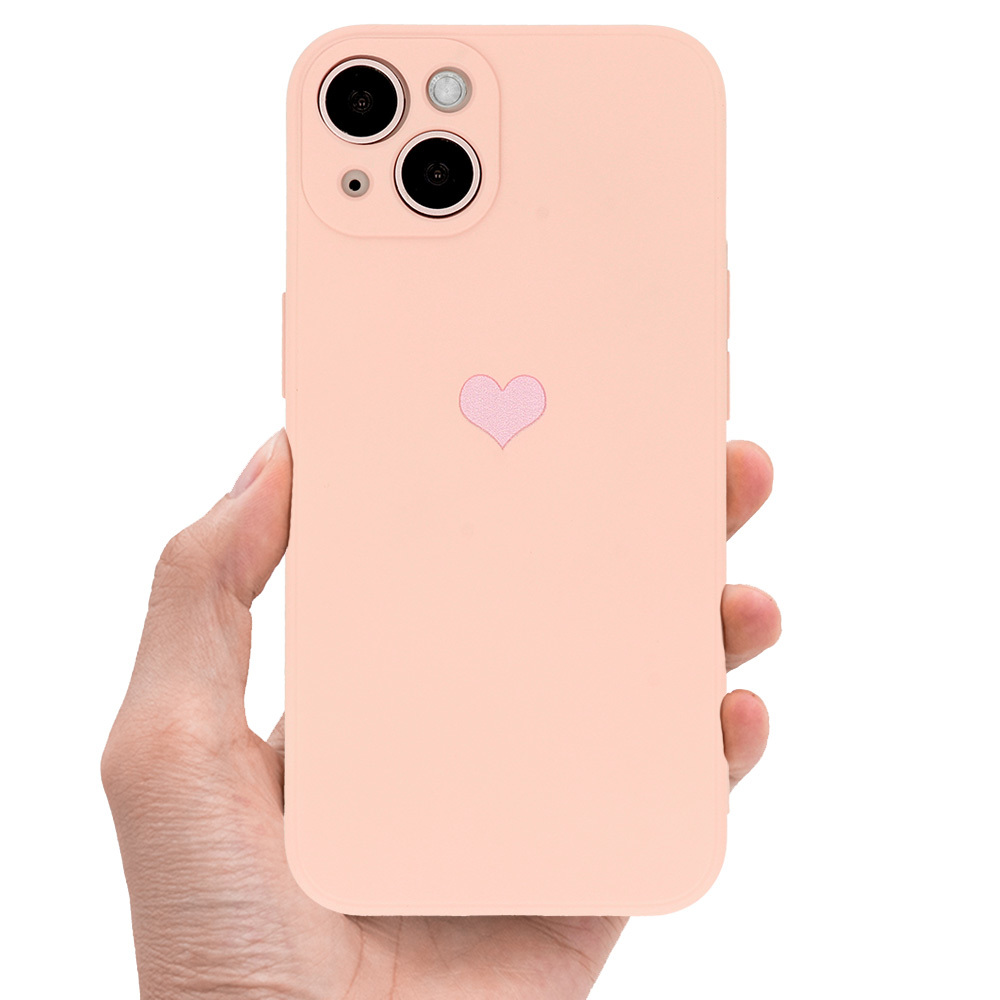 Pokrowiec Vennus Silicone Serce rowy Xiaomi Redmi 9 / 6