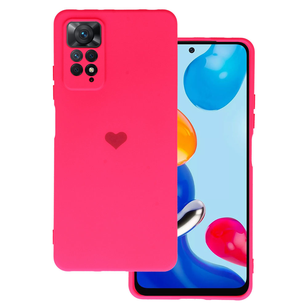 Pokrowiec Vennus Silicone Serce Xiaomi Redmi Note 11