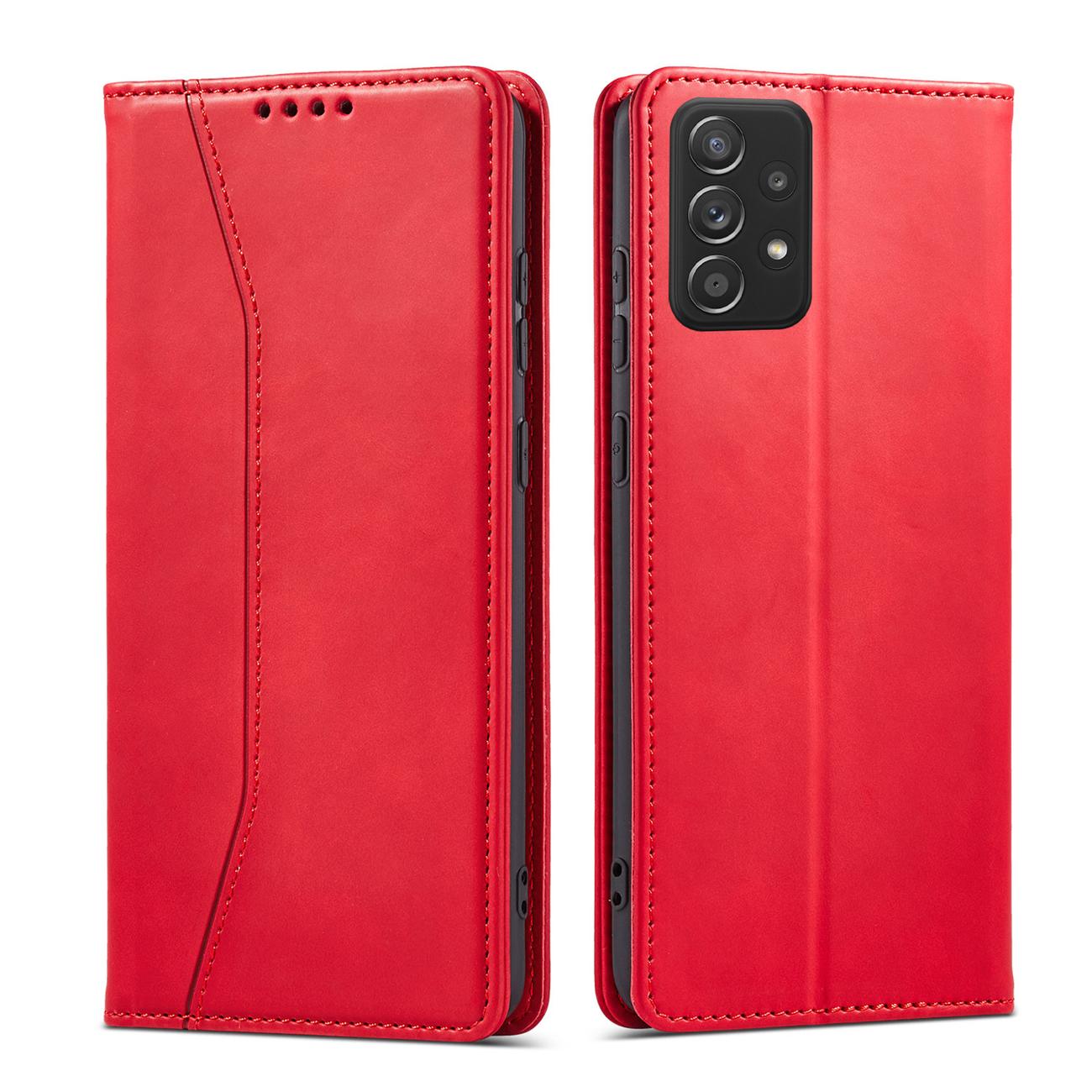 Pokrowiec Wallet Magnet czerwony Samsung A52