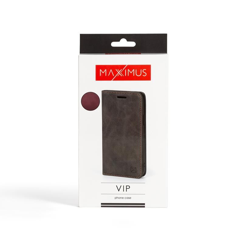 Pokrowiec Wallet MX Magnetic Vip czerwony Apple iPhone 12 / 4