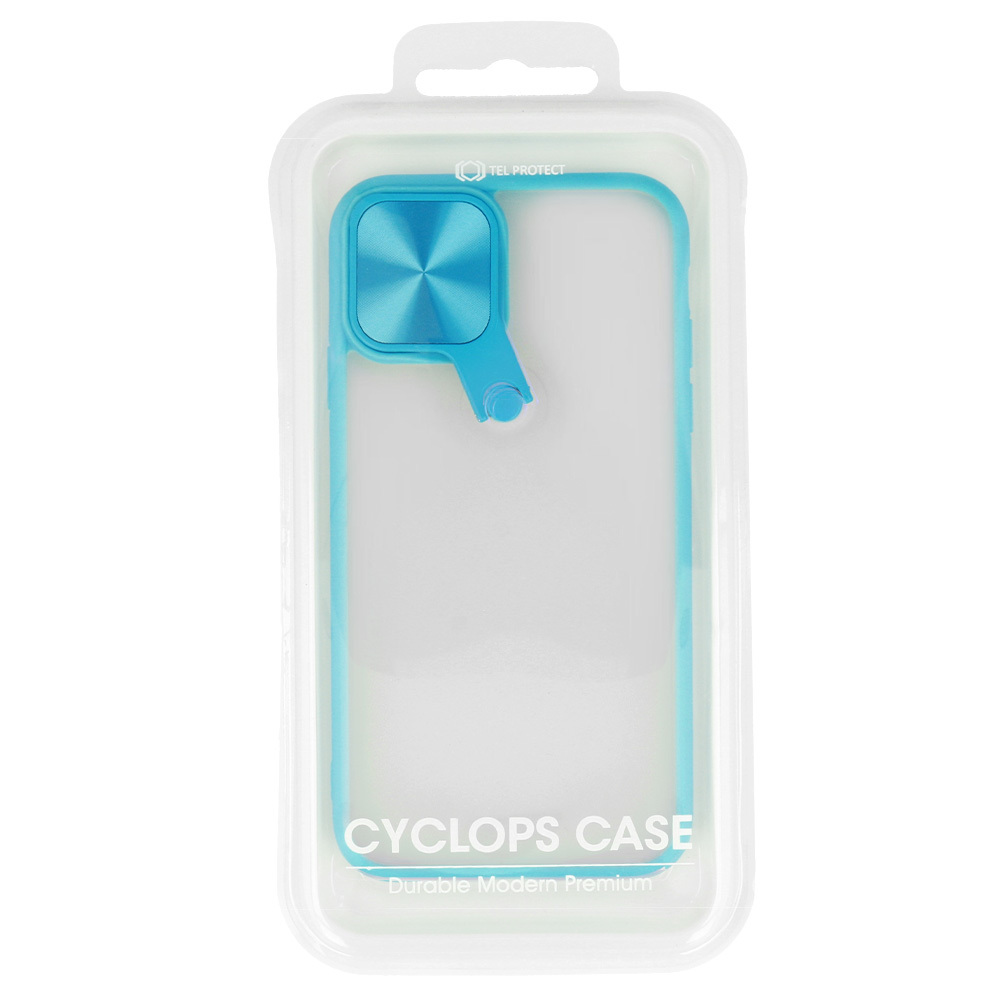 Pokrowiec z ochron obiektywu Cyclops Case czarny Samsung A02S / 8