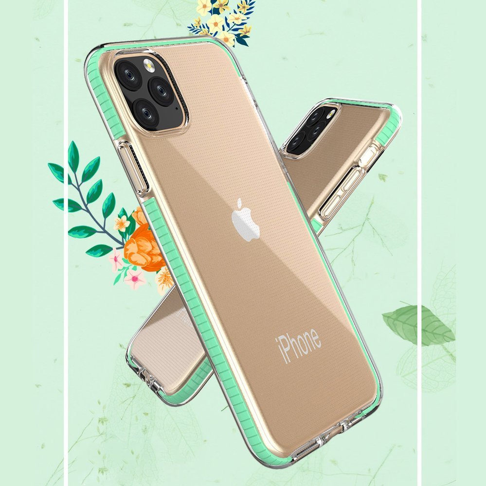 Pokrowiec elowy Spring Case ciemnoniebieski Apple iPhone 11 Pro / 5